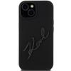 KARL LAGERFELD futerał do IPHONE 15 KLHCP15SSKSBMCK (Silicone Karl Script Logo) czarny