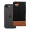 Etui z klapką na iPhone 16e (SE 4 2025) Jeans Book czarne
