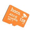 Karta pamięci microSD 128GB class 10 UH-1 U3 V3 A2 Hoco pomarańczowa