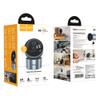 Kamera wewnętrzna Hoco regulowana w dwóch płaszczyznach 3MP Full HD D5 srebrna