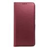 Etui z klapką na Honor 200 LITE Smart Magneto burgundowe