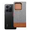 Etui z klapką na Xiaomi Redmi NOTE 14 5G Jeans Book szare