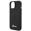 GUESS futerał do IPHONE 15 GUHCP15SPMSDGSK (Disco Script Metal) czarny