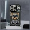 NIMMY futerał COOL&CUTE 2.0 Dog do IPHONE 15 Pro Max czarny