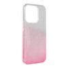 Futerał do iPhone 14 PRO Shining transparentny różowy