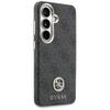 GUESS futerał do SAMSUNG S26 GUHMS26SP4GRMDEK (4G Rhinestone Round Logo MagSafe) czarny