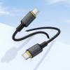 Kabel USB C do USB C Hoco 3A 60W 1 m X128 Benefit czarny