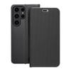 Etui z klapką na Samsung S23 ULTRA Luna Book Carbon czarne