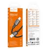 Kabel USB A do Lightning Hoco 2,4A 1 m X128 Benefit czarny