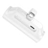 Powerbank Hoco 3000 mAh z wbudowanym złączem Lightning J147 biały
