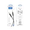 Kabel AUX Jack 3,5 mm do Jack 3,5 mm Hoco 1 m UPA19 czarny