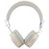 GUESS słuchawki bezprzewodowe bluetooth nagłowne ENC GUBH70PGTSPSE (Grained Classic Round Shape) beżowe