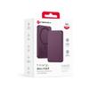 Powerbank zgodny z MagSafe Forcell F-Energy Slim F5K9 QC4.0 PD3.0 15W 5000 mAh burgundowy  0INT