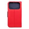 Etui z klapką na iPhone 17 PRO Fancy Book czerwono-granatowe
