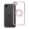 Futerał do iPhone 16e (SE 4 2025) / 17e Glam pudrowy róż