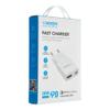 Ładowarka sieciowa do telefonu VEGER  USB A + USB C QC PD 30W 30W1A1C biała