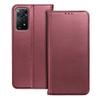 Etui z klapką na Xiaomi Redmi 17C Smart Magneto burgundowe