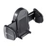 Uchwyt na telefon do samochodu uniwersalny Forcell F-Grip Oval 17 cm do szyby / deski / kratki czarny