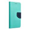 Kabura FANCY Book do IPHONE 6/6S miętowy / granatowy