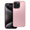 Futerał do iPhone 15 PRO MAX Metallic różowy