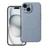 Futerał do iPhone 15 Silicone Mag Cover zgodny z MagSafe jasnoniebieski