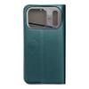 Etui z klapką na iPhone 17 PRO Smart Magneto ciemnozielone