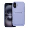 Futerał do iPhone 16 PLUS Card Case fioletowy