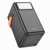 Powerbank Hoco 100000 mAh QC PD 2,4A 22,5W z wbudowaną latarką J142 black