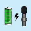 Mikrofon krawatowy bezprzewodowy Lightning podwójny (2 w zestawie) K1 czarny