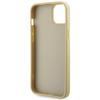 GUESS futerał do IPHONE 13 / 14 / 15 GUHCP14SHDGTPD (Rhinestone Triangle) złoty