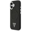 GUESS futerał do IPHONE 17 kompatybilny z MagSafe GUHMP17SPSDTSCMK (PU W/ Triangle Logo) czarny