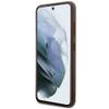 GUESS futerał do SAMSUNG S24 GUHCS24S4GMGBR (Leather 4G Metal Logo) brązowy
