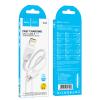 Kabel USB A do Lightning Hoco 2,4A 1 m X114 biały