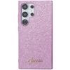 GUESS futerał do SAMSUNG S24 Ultra GUHCS24LHGGSHU (Glitter Script) fioletowy
