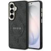 GUESS futerał do SAMSUNG S26 Plus GUHMS26MP4MSEGCK (4G Embossed Ring MagSafe) czarny