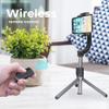 Uchwyt selfie z pilotem bezprzewodowym tripod ze stabilizatorem GIMBAL SSTR-L08 czarny