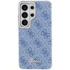 GUESS futerał do SAMSUNG S26 Ultra GUHMS26L5P4FWMSB (4G Script MagSafe) niebieski