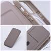 Etui z klapką na iPhone 15 PRO MAX Smart Mag zgodne z MagSafe tytanowe