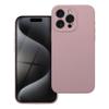Futerał do iPhone 15 PRO MAX Silicone 2mm pudrowy róż