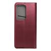 Etui z klapką na Honor 200 LITE Smart Magneto burgundowe