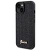 GUESS futerał do IPHONE 15 GUHCP15SPMSDGSK (Disco Script Metal) czarny