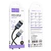 Kabel USB A do Lightning Hoco 2,4A z wyświetlaczem 1 m X118 czarny