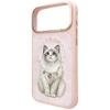 NIMMY futerał LUCKY FASHION CAT kompatybilny z MagSafe do IPHONE 18 Pro/17 Pro różowy