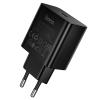 Ładowarka sieciowa do telefonu Hoco USB C QC PD 45W N77 czarna