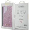 GUESS futerał do SAMSUNG S24 Ultra GUHCS24LHGGSHU (Glitter Script) fioletowy