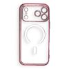 Etui na iPhone 18 Pro / 17 Pro Electro Mag Cover zgodne z MagSafe burgundowy