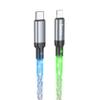 Kabel USB C do Lightning Hoco PD 20W 1 m U112 szary