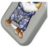NIMMY futerał GLASSES COOL CAT do IPHONE 15 Pro szary