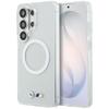 BMW futerał do SAMSUNG S26 Ultra BMHMS26L25HSMLKT (Magnetic IML Shockproof W/ Metal Logos) transparentny