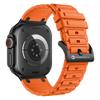 Pasek do Apple Watch Forcell F-Design FA06 dziurki silikon 38 / 40 / 41 mm pomarańczowy